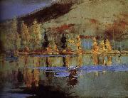 Winslow Homer October days painting
